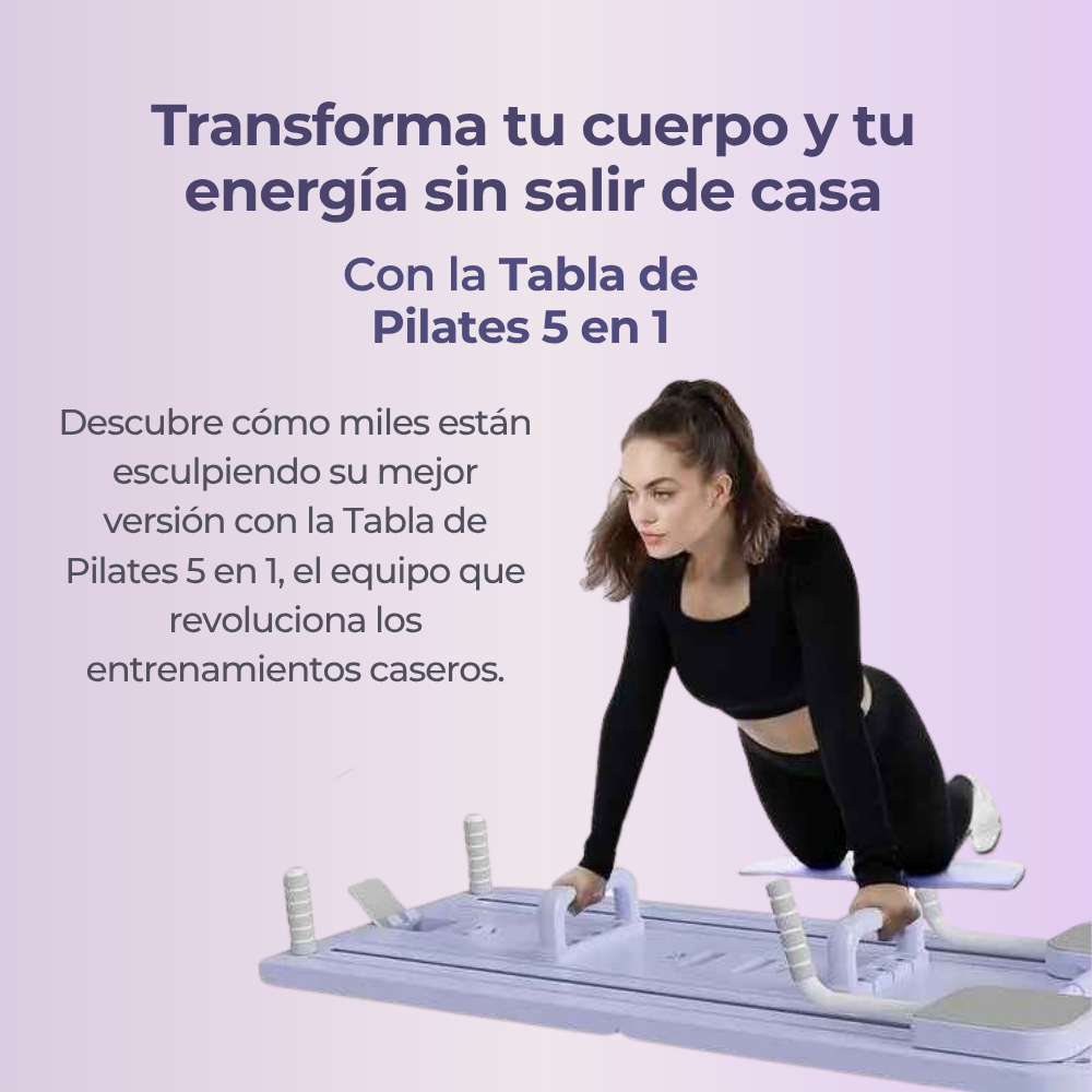 TABLA DE PILATES 5 EN 1 PUSH UP