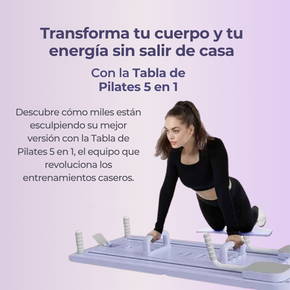 TABLA DE PILATES 5 EN 1 PUSH UP